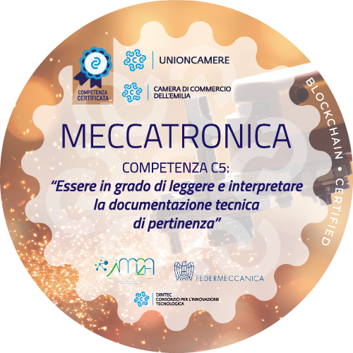 Meccatronica - COMPETENZA C5:  “Essere in grado di leggere e interpretare la documentazione tecnica di pertinenza”